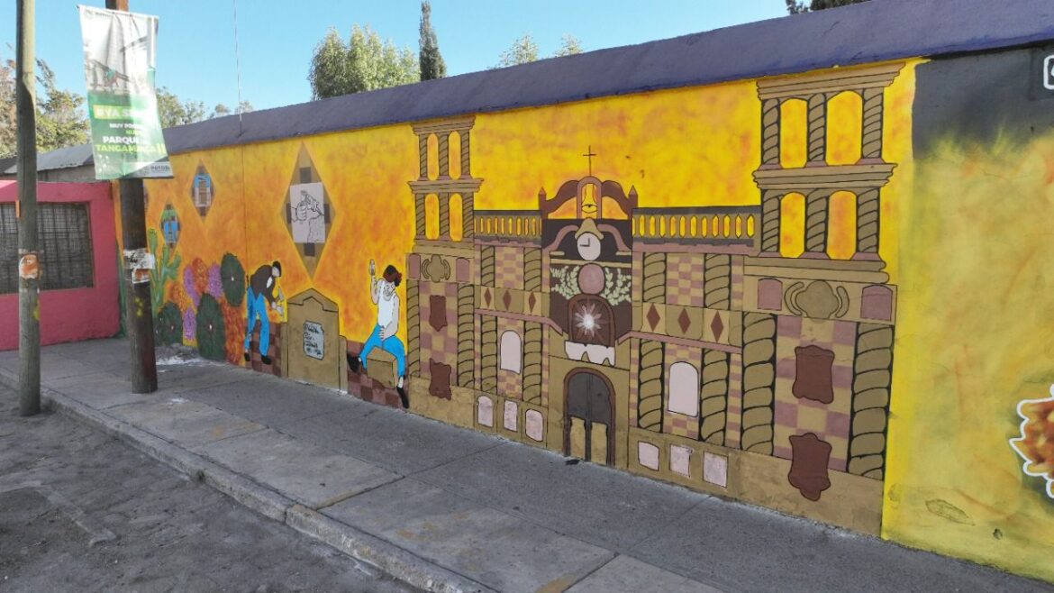 Gobierno de la Capital generará más espacios para que los jóvenes creen murales que reflejen la cultura de SLP.  08 Nov 2022