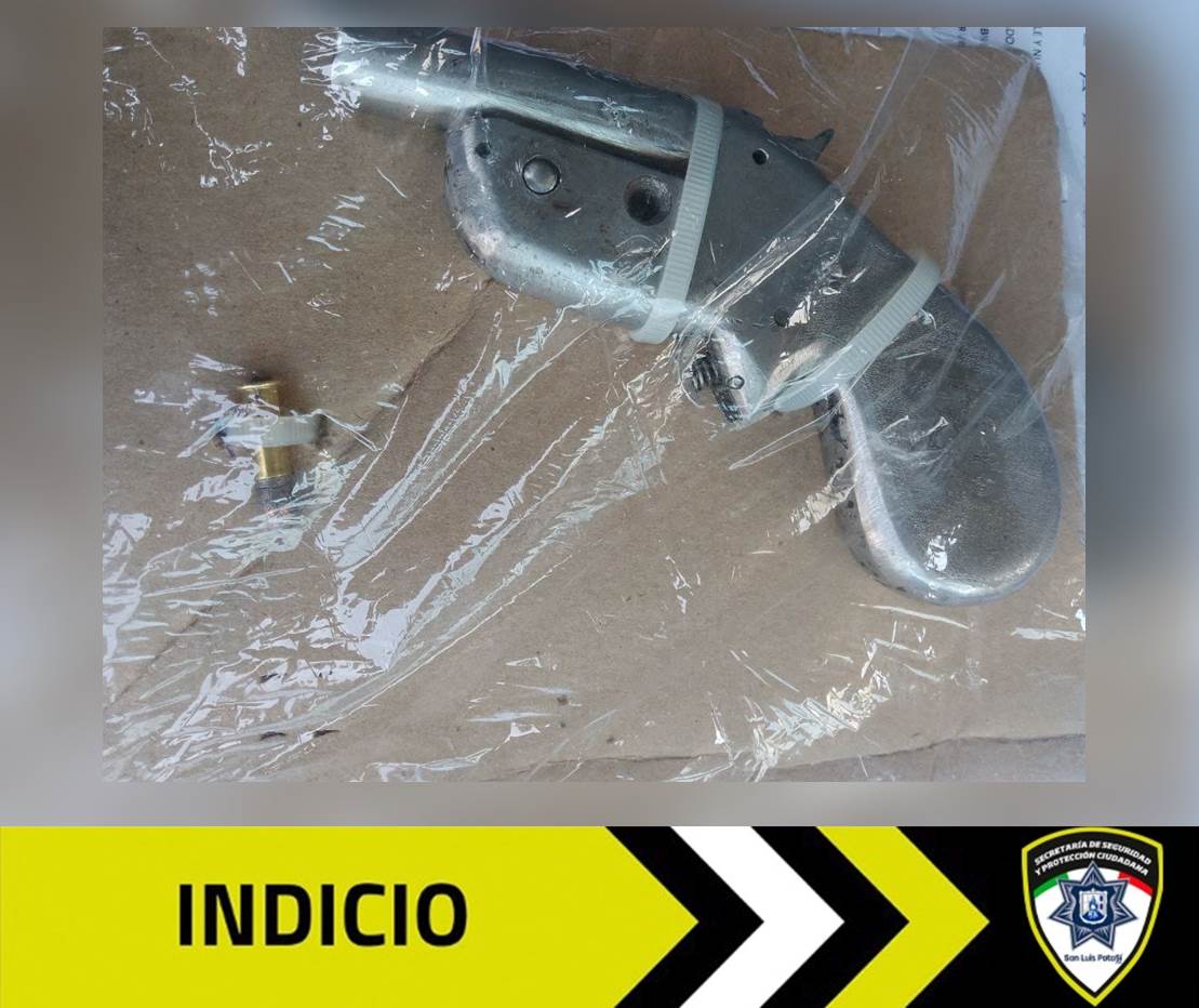 Guardia Municipal detiene a hombre armado con cachimba