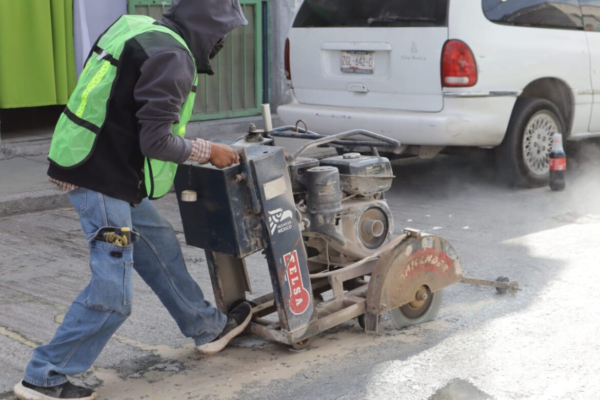 INICIA REHABILITACIÓN INTEGRAL DEL SAUCITO: ARRANCA OBRA DE LOS COLECTORES «MORALES SAUCITO» Y “MEZQUITAL”
