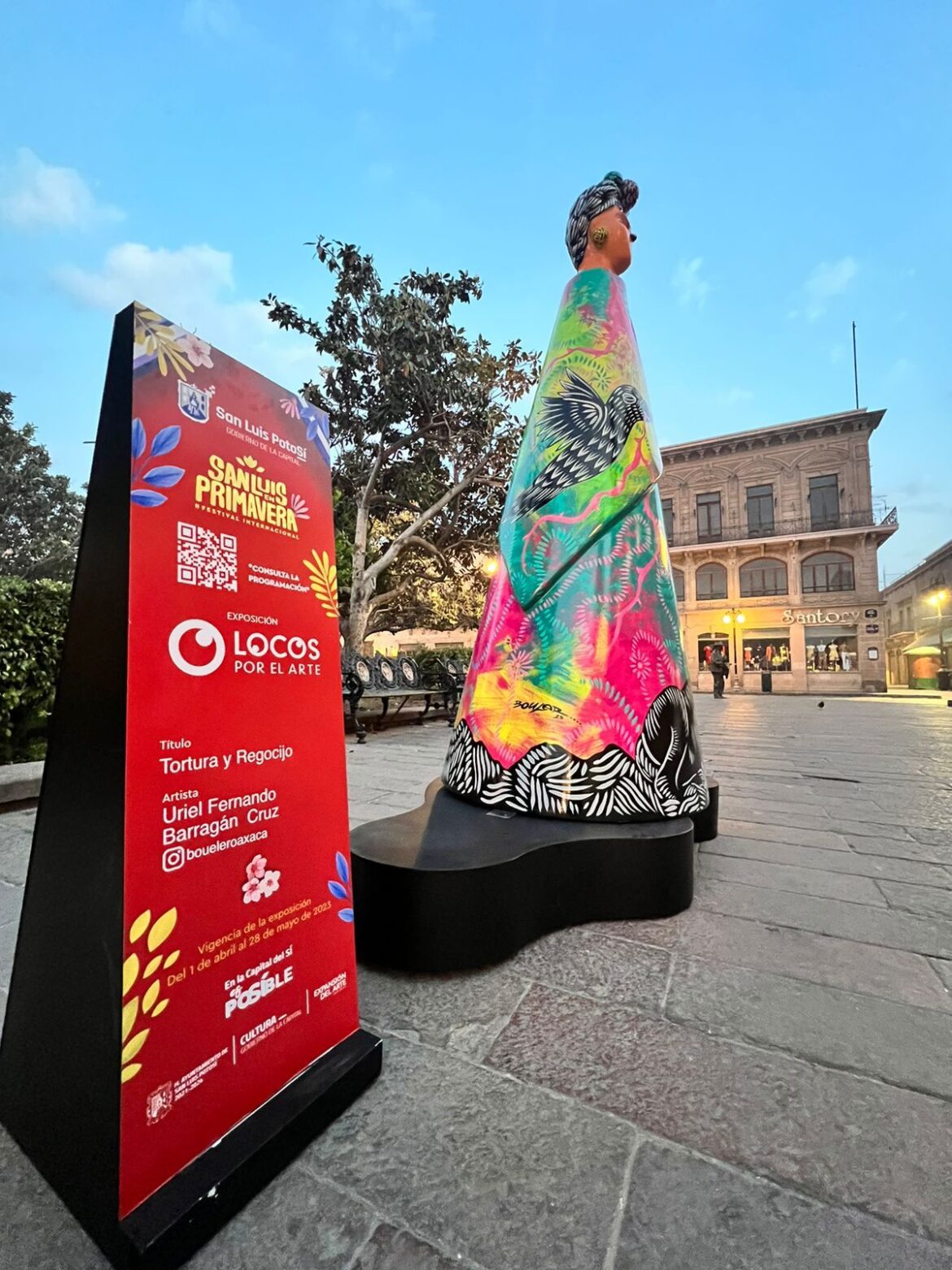 ¡Ya puedes visitar la exposición escultórica monumental “Locos por el Arte”, en el Centro Histórico!