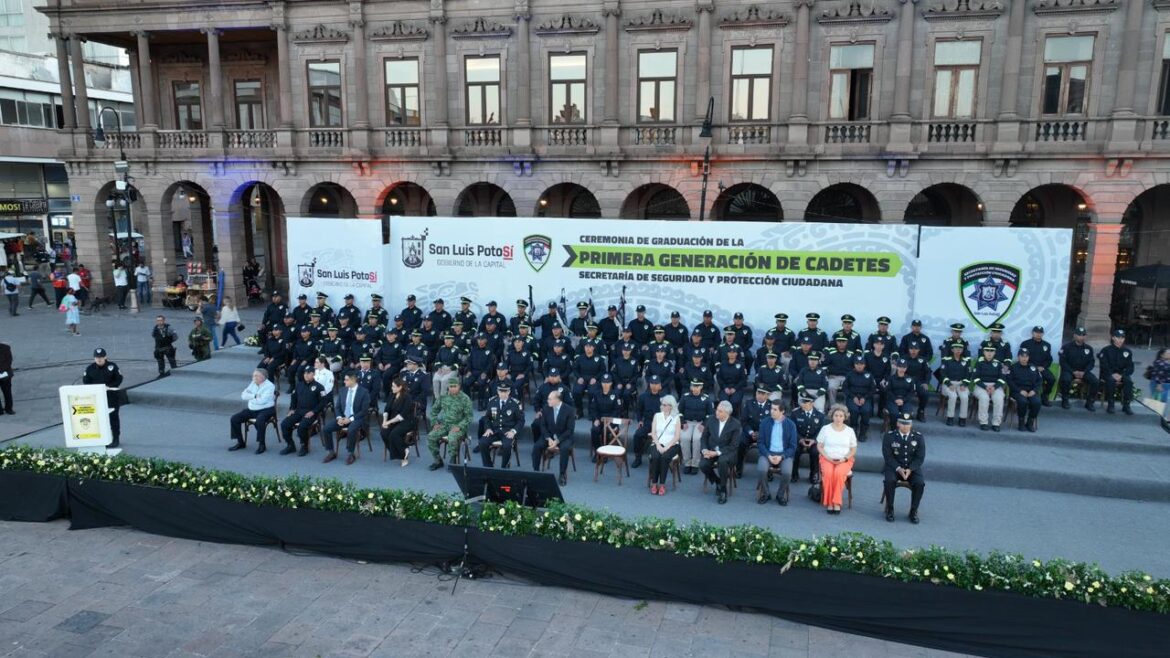 Primera generación de policías municipales reforzarán la seguridad de la Capital