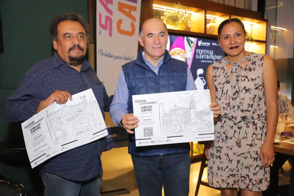 A través de la gastronomía potosina, el Alcalde Enrique Galindo impulsa el turismo hacia San Luis Capital