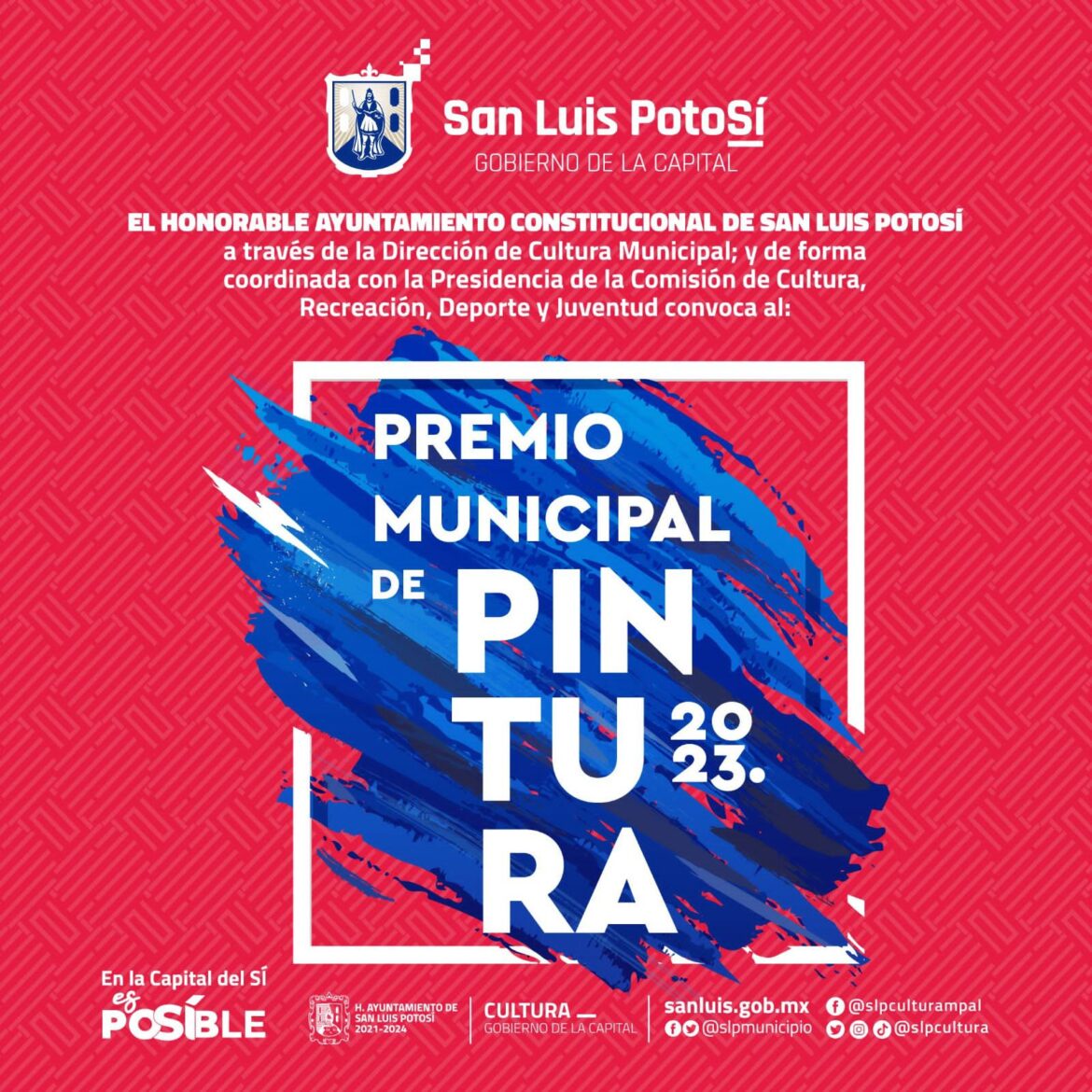 Continúa abierta la convocatoria para presentar trabajos al Premio Municipal de Pintura 2023