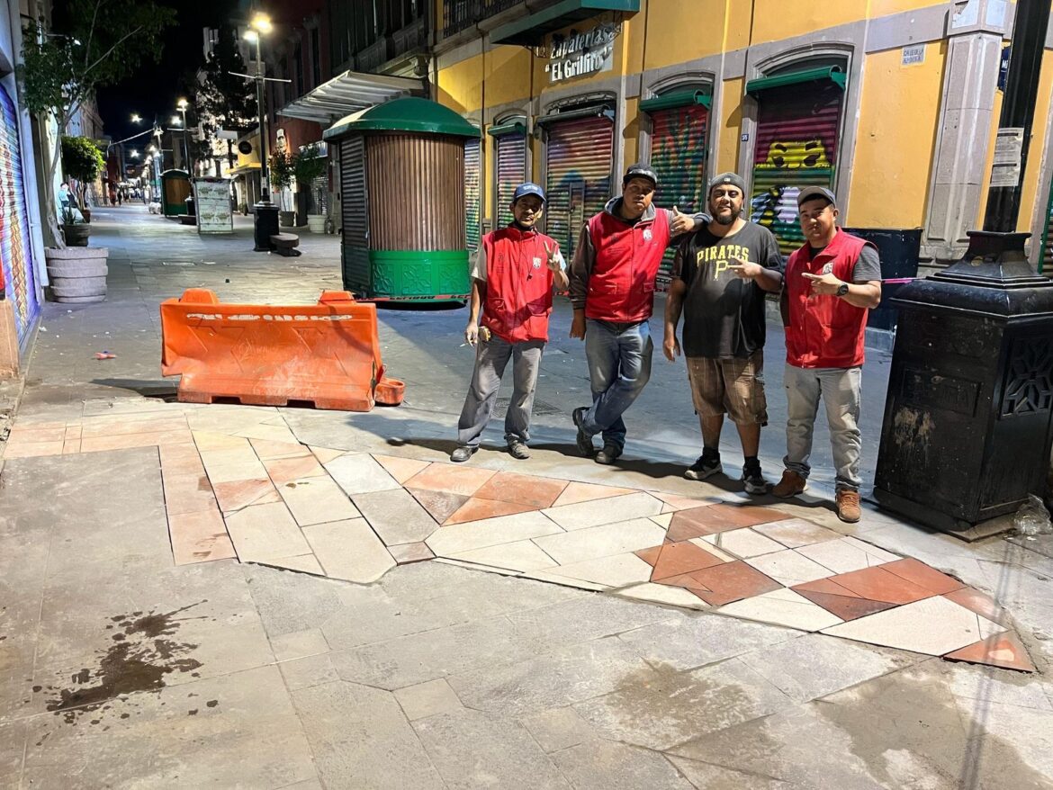 Gobierno de San Luis Capital, con decidido enfoque en el cuidado de la imagen urbana del Centro Histórico