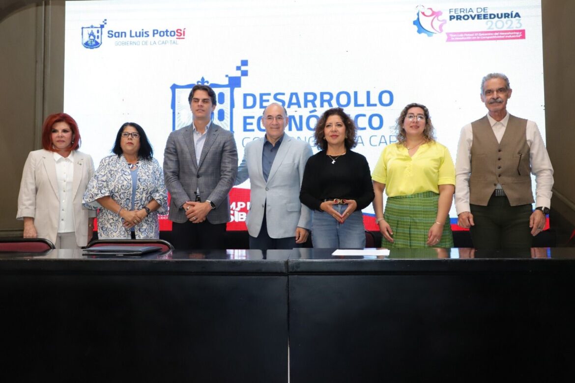 Con la Segunda Edición de la Feria de Proveeduría, el Gobierno de la Capital refuerza el impulso a las empresas potosinas
