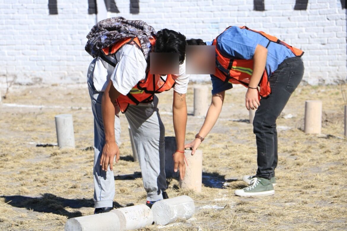 Infractores al Bando de Policía y Gobierno realizan trabajo comunitario