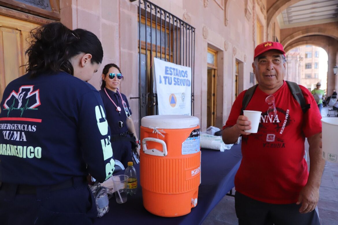 ANTE 3ª OLA DE CALOR, AYUNTAMIENTO DE SLP REDOBLA ACCIONES PREVENTIVAS A FAVOR DE LA CIUDADANÍA