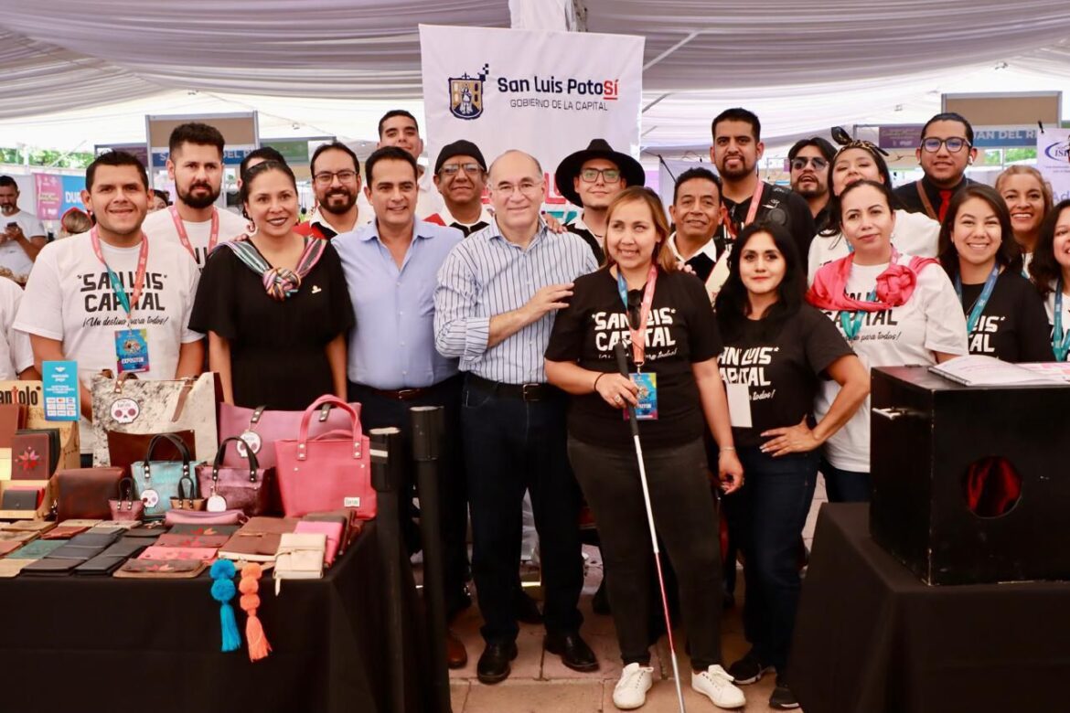 San Luis Capital participa con artesanos, expresiones artísticas y gastronomía en el Festival de Ciudades Mexicanas Patrimonio Mundial