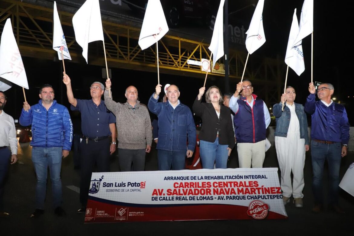 Arranca Alcalde Galindo la regeneración de Salvador Nava