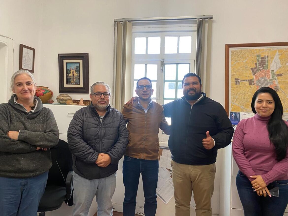 Fortalecen cooperación el Ayuntamiento de SLP y el INAH para la conservación del patrimonio en el Centro Histórico