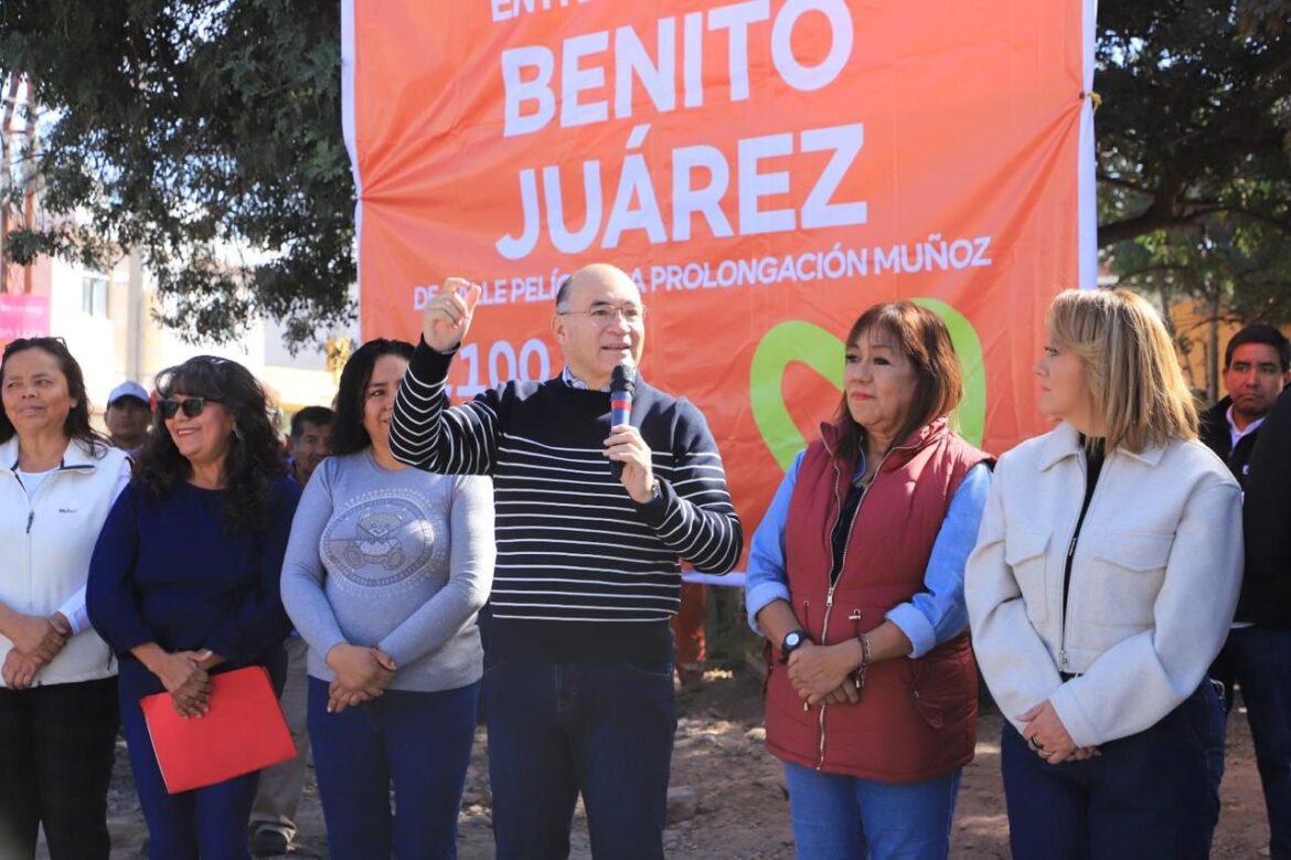 Con intenso ritmo de trabajo, Alcalde Galindo cierra 2024 con entrega de nuevas vialidades en Haciendas de Jacarandas