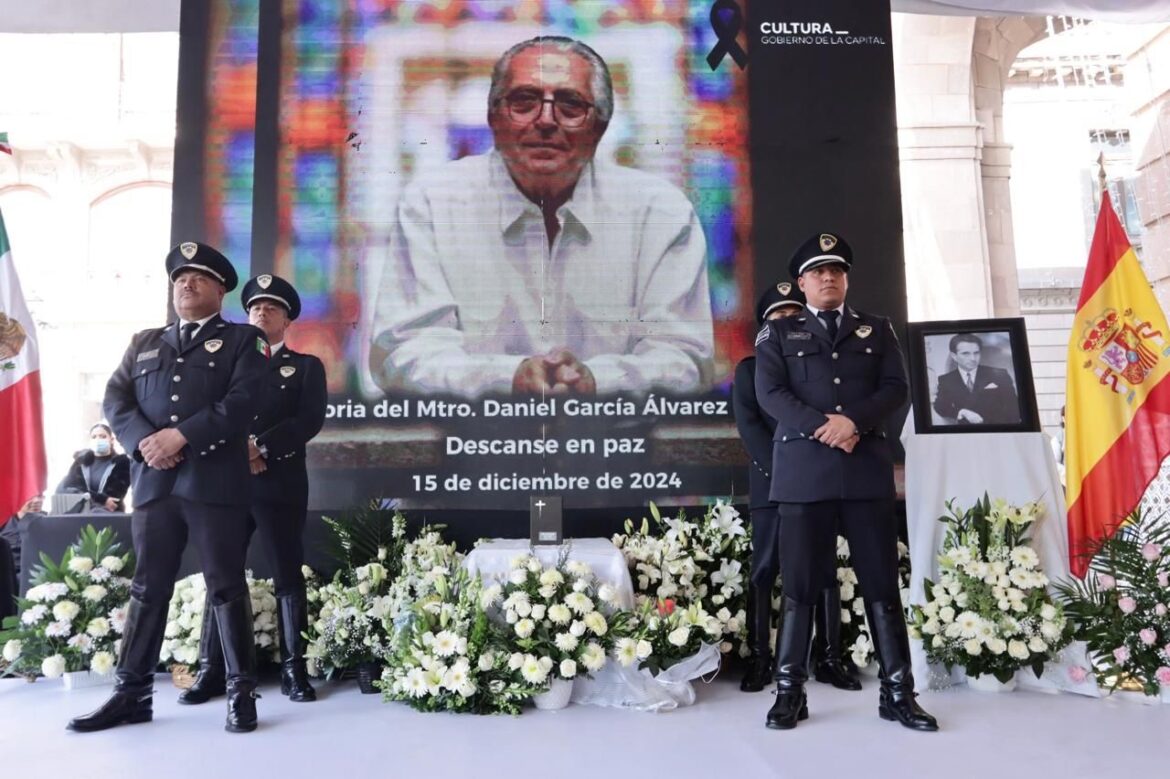 San Luis Capital despide con honores a un potosino excepcional, “El Hombre Cultura de la Ciudad”, Daniel García Álvarez de la Llera