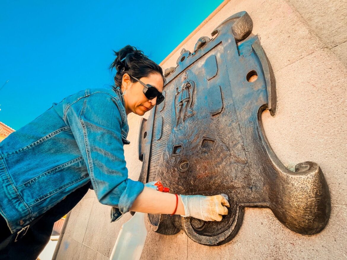 Gobierno de la Capital realizó acciones de mantenimiento correctivo y preventivo en el Centro Histórico durante 2024