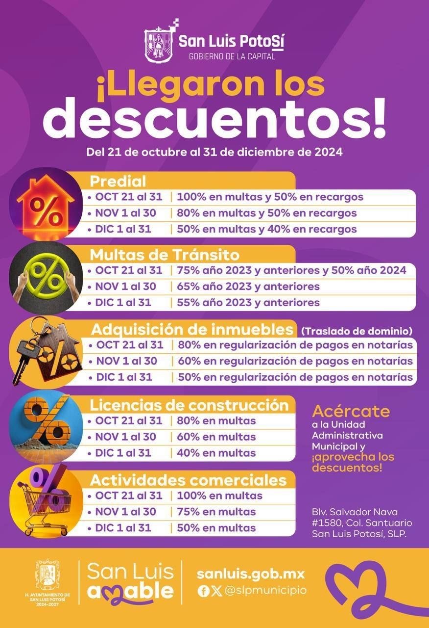 En diciembre, Gobierno de la Capitalino continúa con campaña de descuentos en multas y recargos