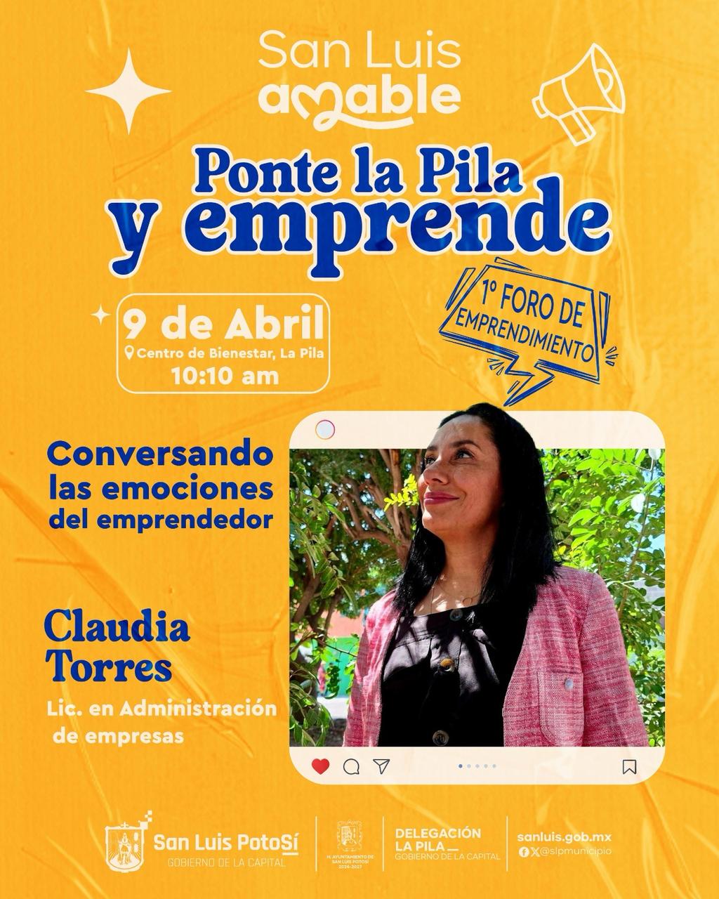 «Ponte La Pila y Emprende»: Gobierno de la Capital impulsa el emprendimiento en la Delegación La Pila