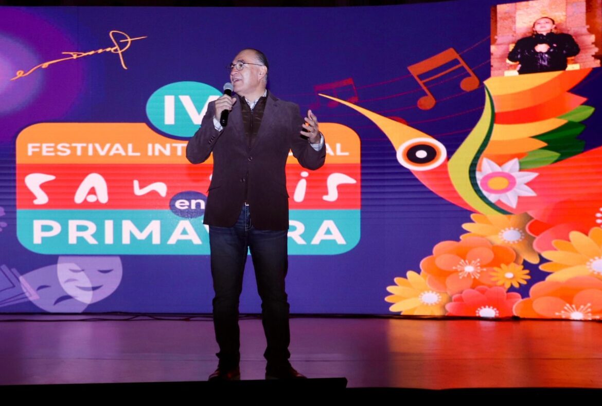 Espectacular presentación del 4° Festival Internacional San Luis En Primavera