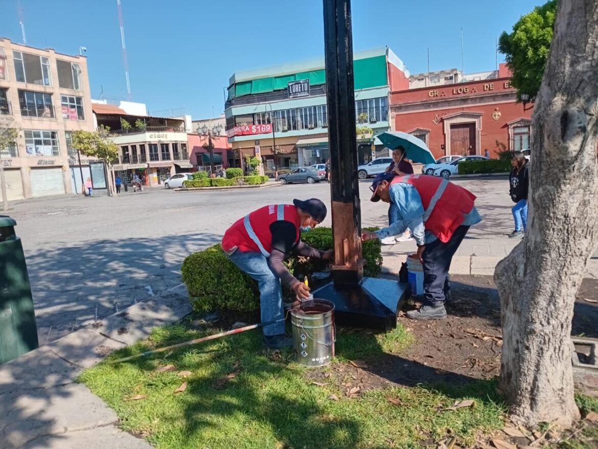 Gobierno Municipal deja en óptimas condiciones las calles que recorrerá la Procesión del Silencio