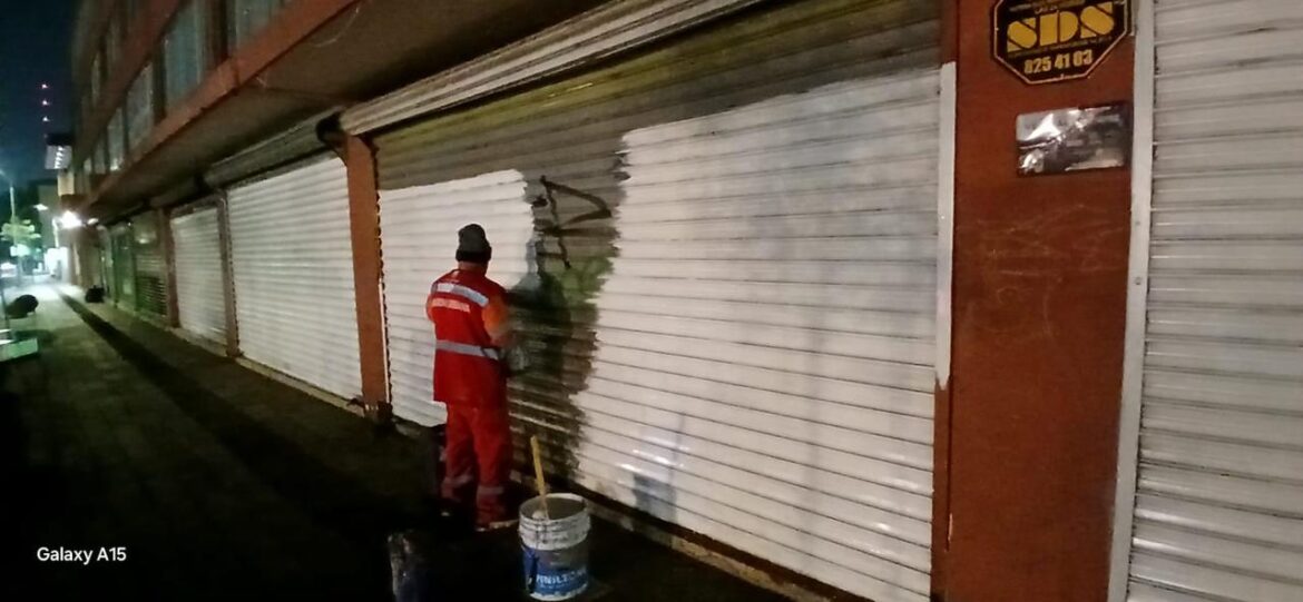 Gobierno de la Capital intensifica acciones para que el Centro Histórico luzca en todo su esplendor durante Semana Santa