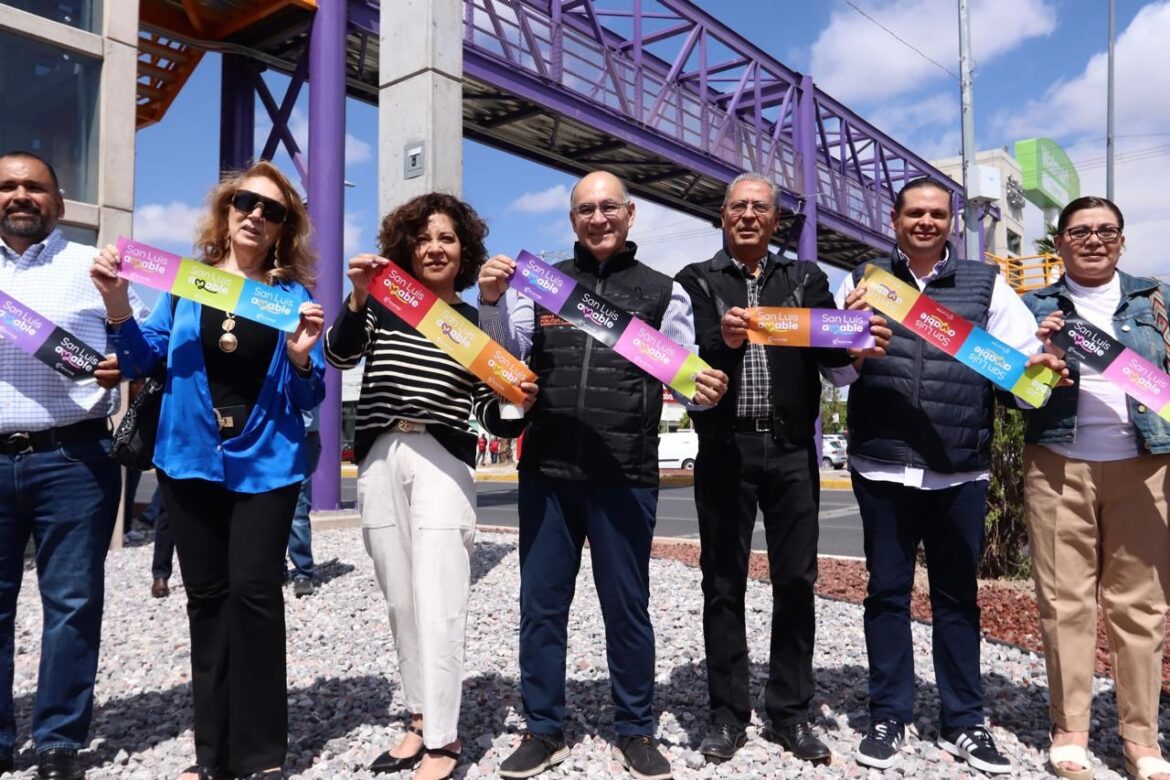 San Luis Capital innova con el primer puente peatonal inclusivo con elevador