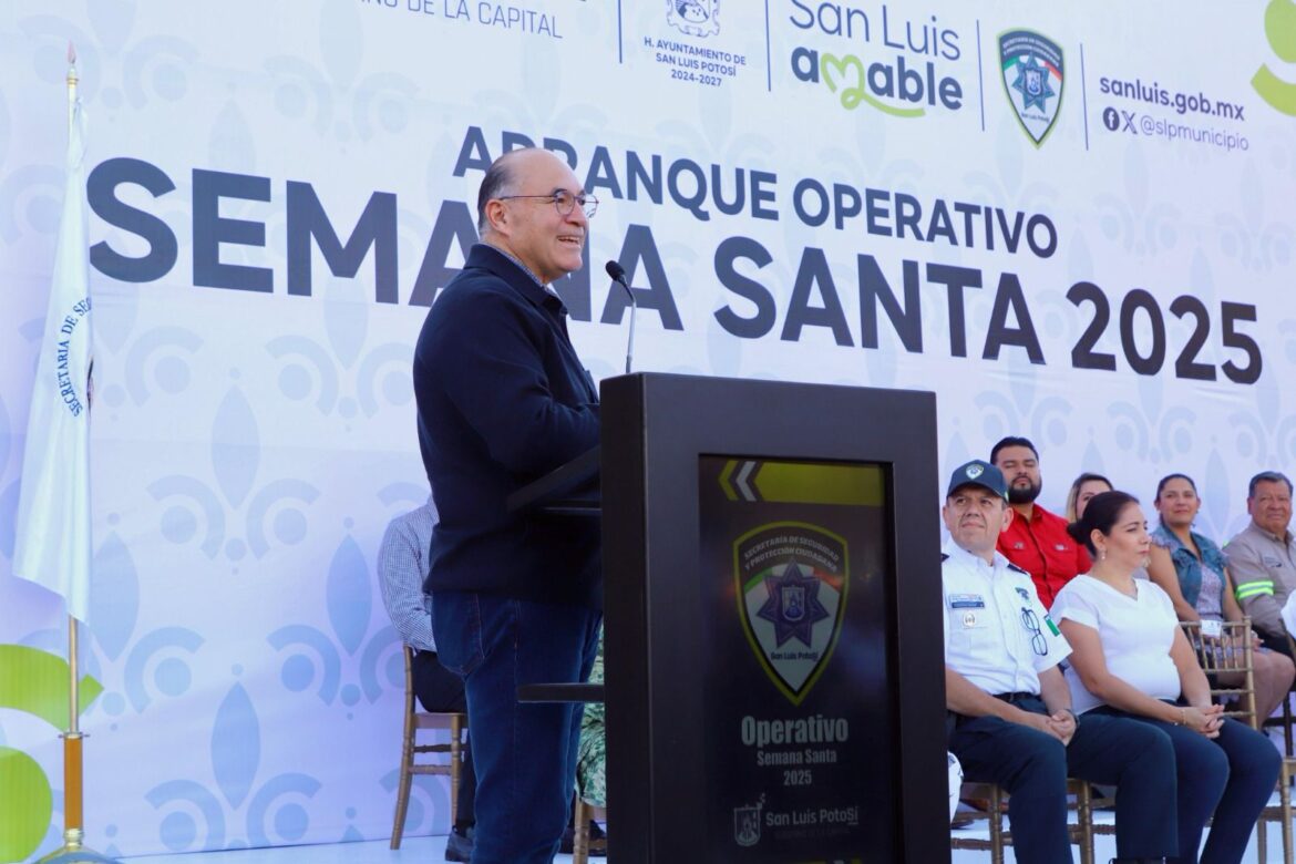 Ayuntamiento blinda el Centro Histórico con el operativo Semana Santa 2025