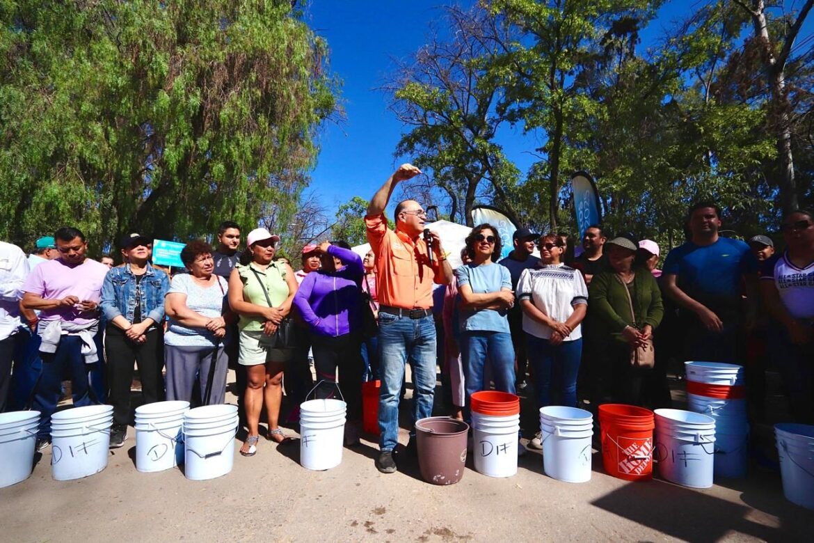 “Con trabajo, corazón y alma”, Alcalde Galindo encabeza acciones para mejorar el Parque de Morales