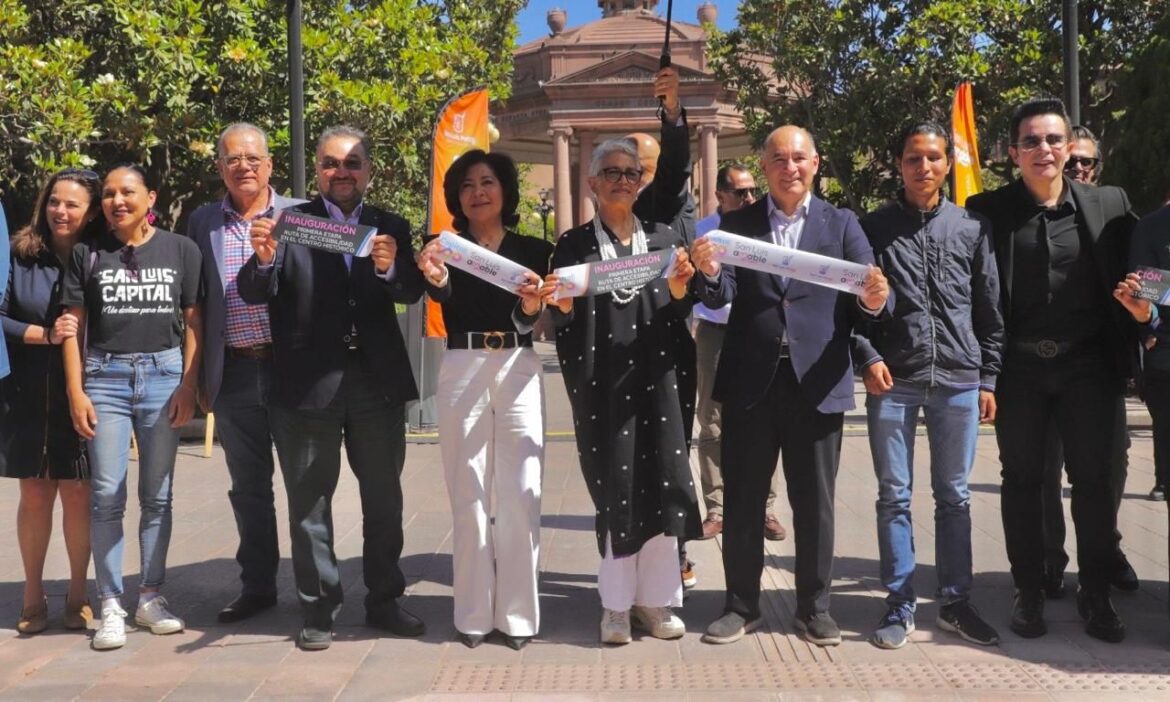 San Luis Capital, modelo nacional de inclusión: se inaugura la Ruta de Accesibilidad en el Centro Histórico