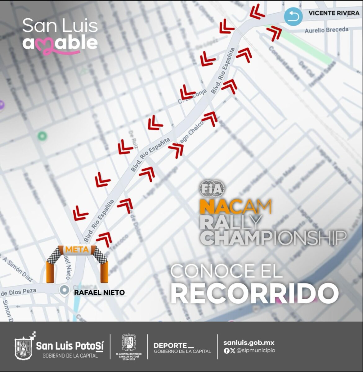 Policía Vial implementará operativo con motivo del Rally NACAM 2025