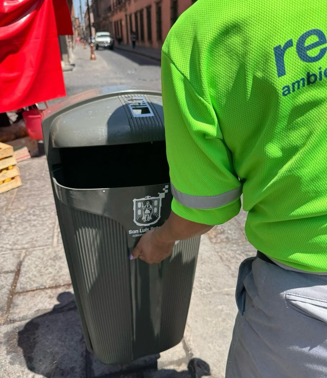 Gobierno de la Capital refuerza limpieza y aseo público en el Centro Histórico de San Luis Potosí durante Semana Santa