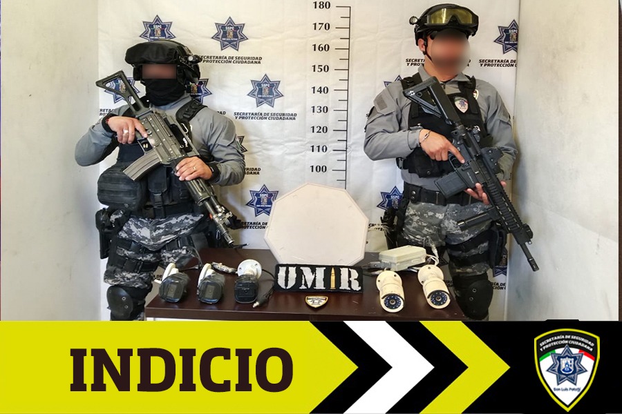 Policía Municipal Capitalina incauta sistema de video vigilancia ilegal en la zona sur de la ciudad