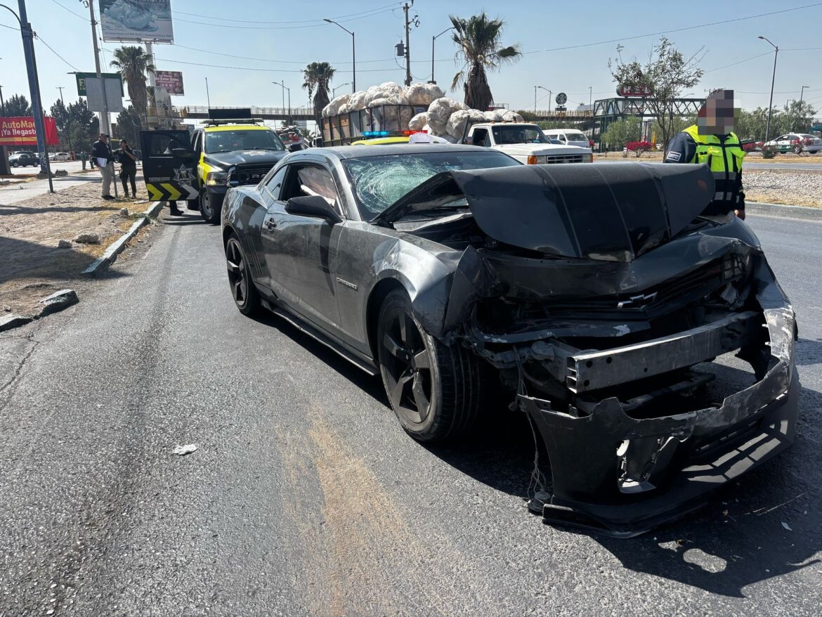 Policía Municipal acudió como primer respondiente a hecho de tránsito con 3 civiles armados