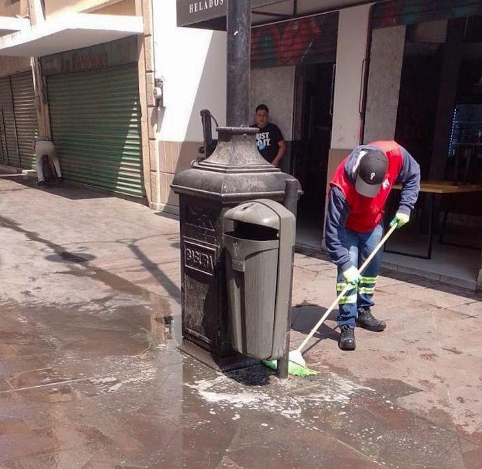 Gobierno de la Capital atiende reportes ciudadanos y refuerza limpieza en el Centro Histórico