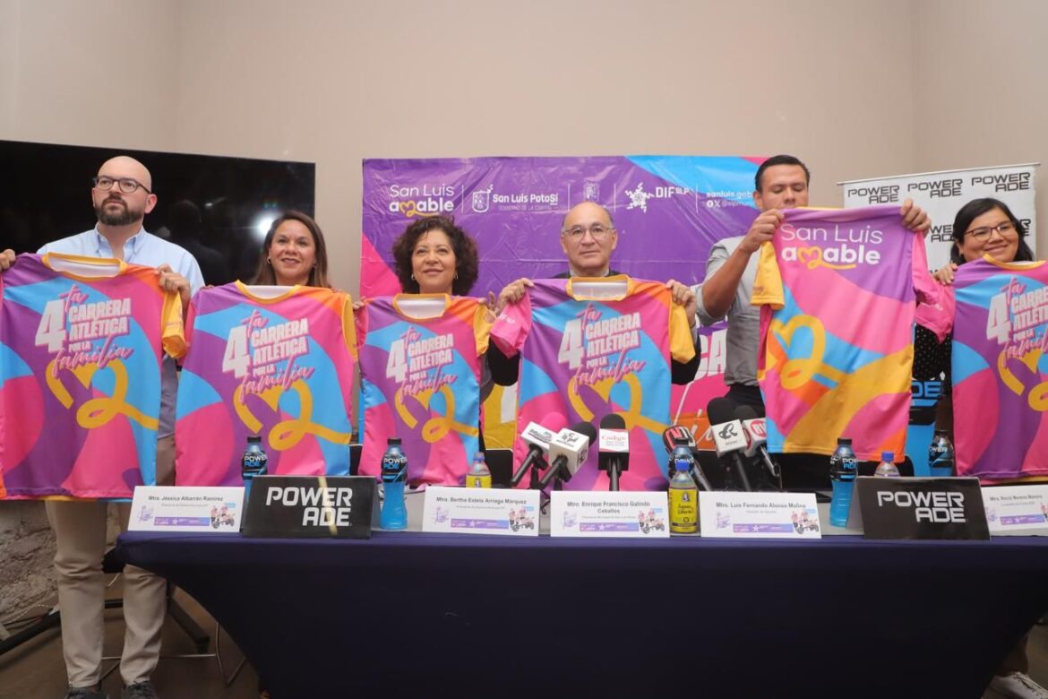 DIF Municipal invita a correr por la salud mental, en la 4ta Carrera por la Familia
