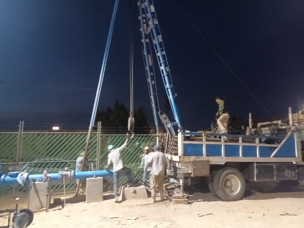 Interapas concluye la rehabilitación del Pozo “Aguaje I”, se regulariza suministro en la zona