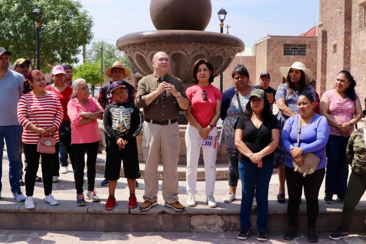 En Domingo de Pilas, Enrique Galindo llama a la población potosina a defender la ciudad