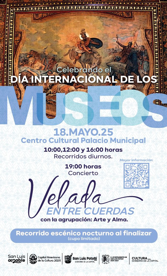 Palacio Municipal abre sus puertas en el Día Internacional de los Museos con concierto y recorridos