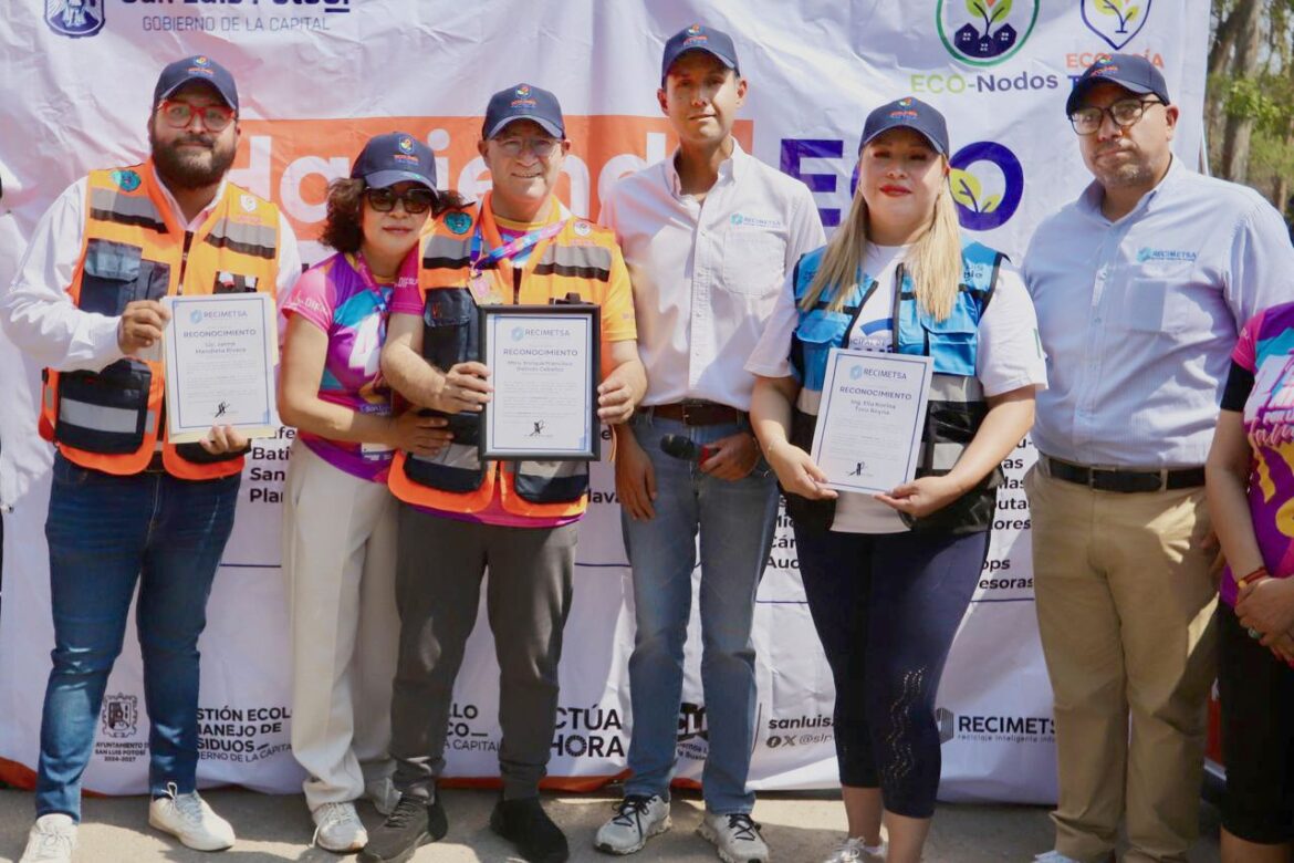 San Luis Capital lanza innovador programa de reciclaje, en favor del medio ambiente