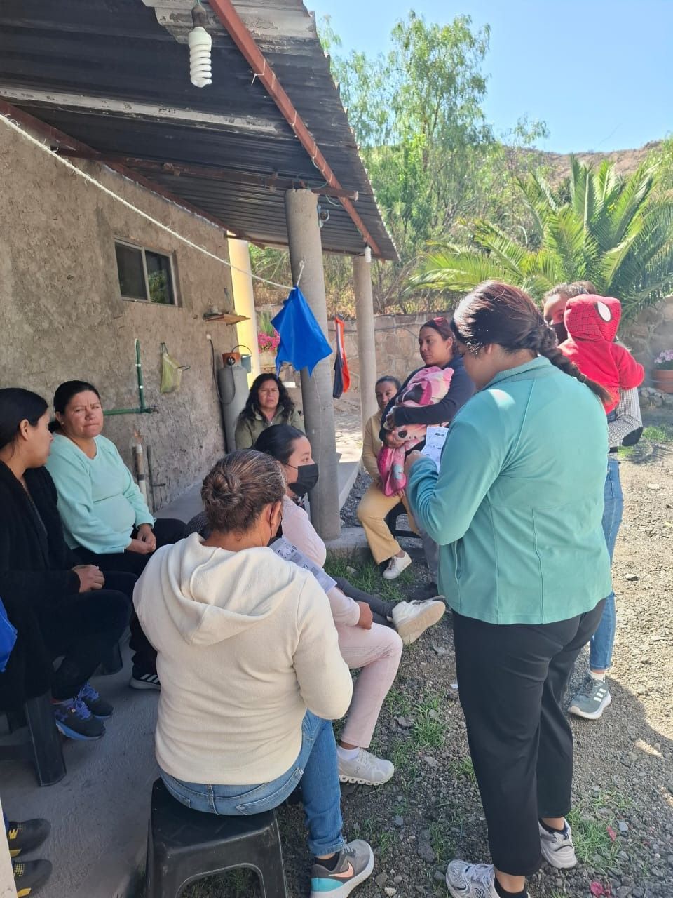 DIF Municipal previene golpes de calor con brigadas de salud en comunidades rurales