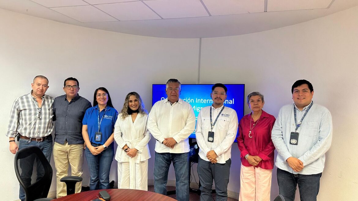 Organización Internacional de las Migraciones reconoce atención del Ayuntamiento Capitalino a migrantes