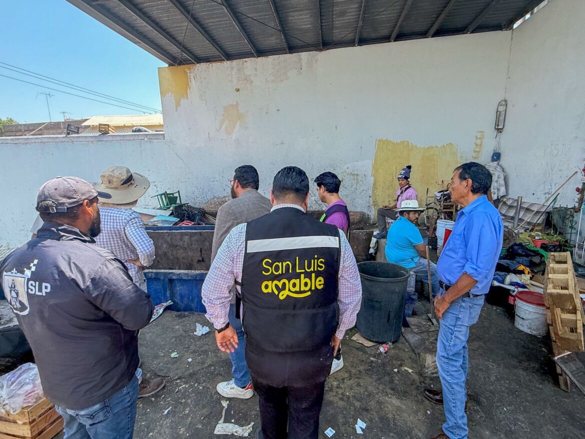 Gobierno de la Capital rehabilita punto de disposición de residuos en el Mercado República