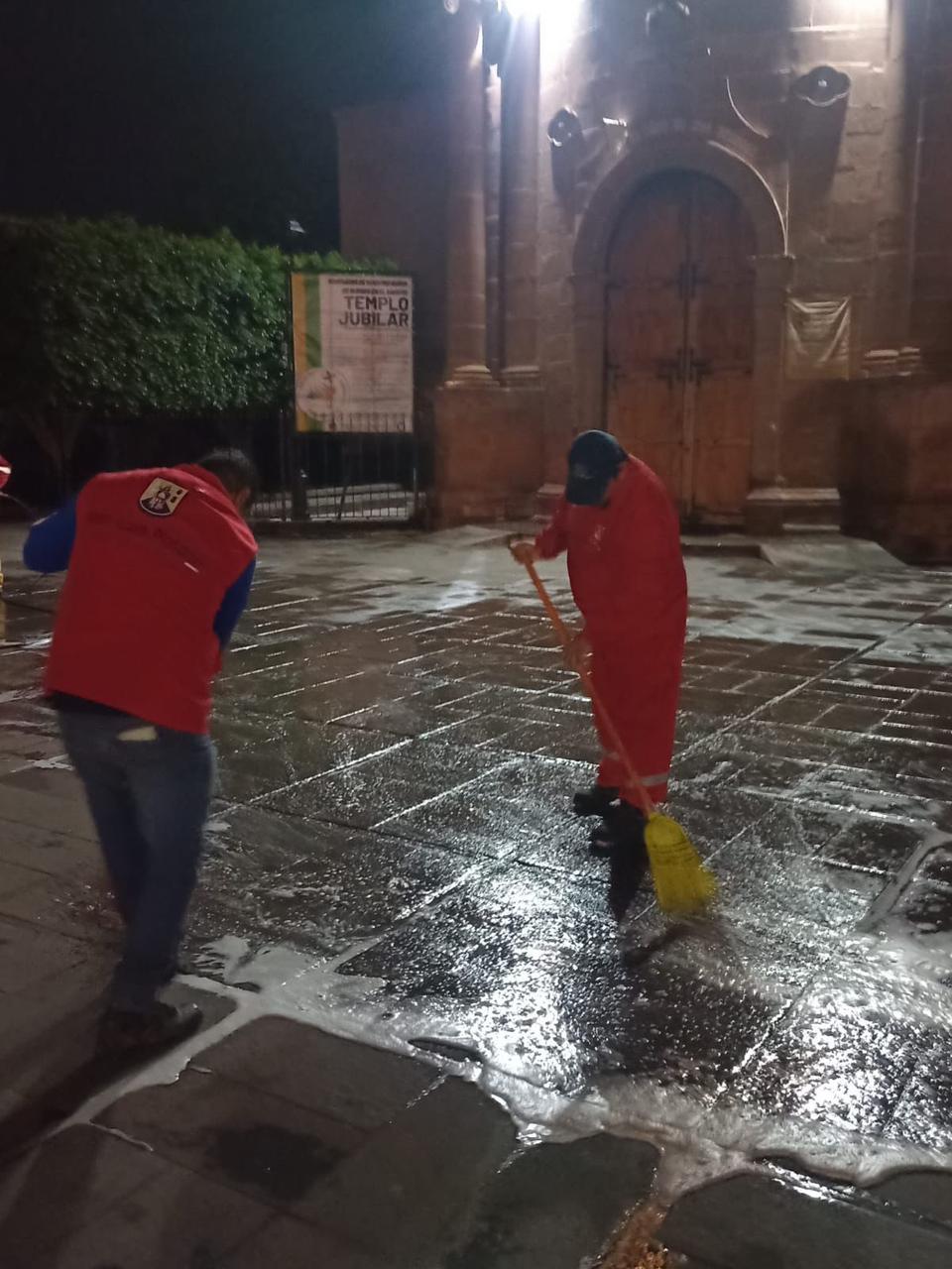 Gobierno Municipal continúa con el rescate de espacios públicos en horas y días inhábiles