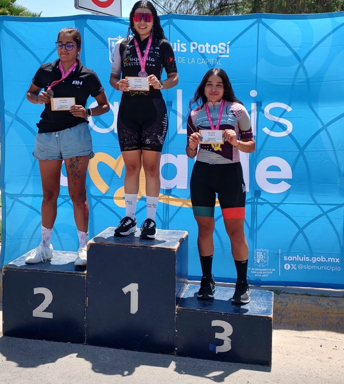 Crisa SEEI hace el 1, 2 3 en el Gran Premio de Ciclismo La Pila 2025 que resultó todo un éxito