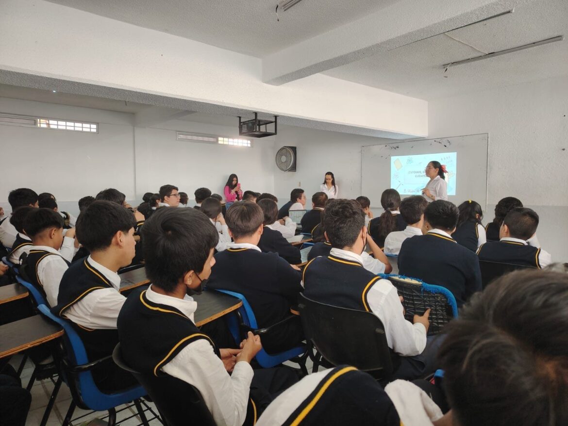 DIF Municipal de San Luis Capital y Dirección de Educación concientizan a jóvenes de escuelas municipales