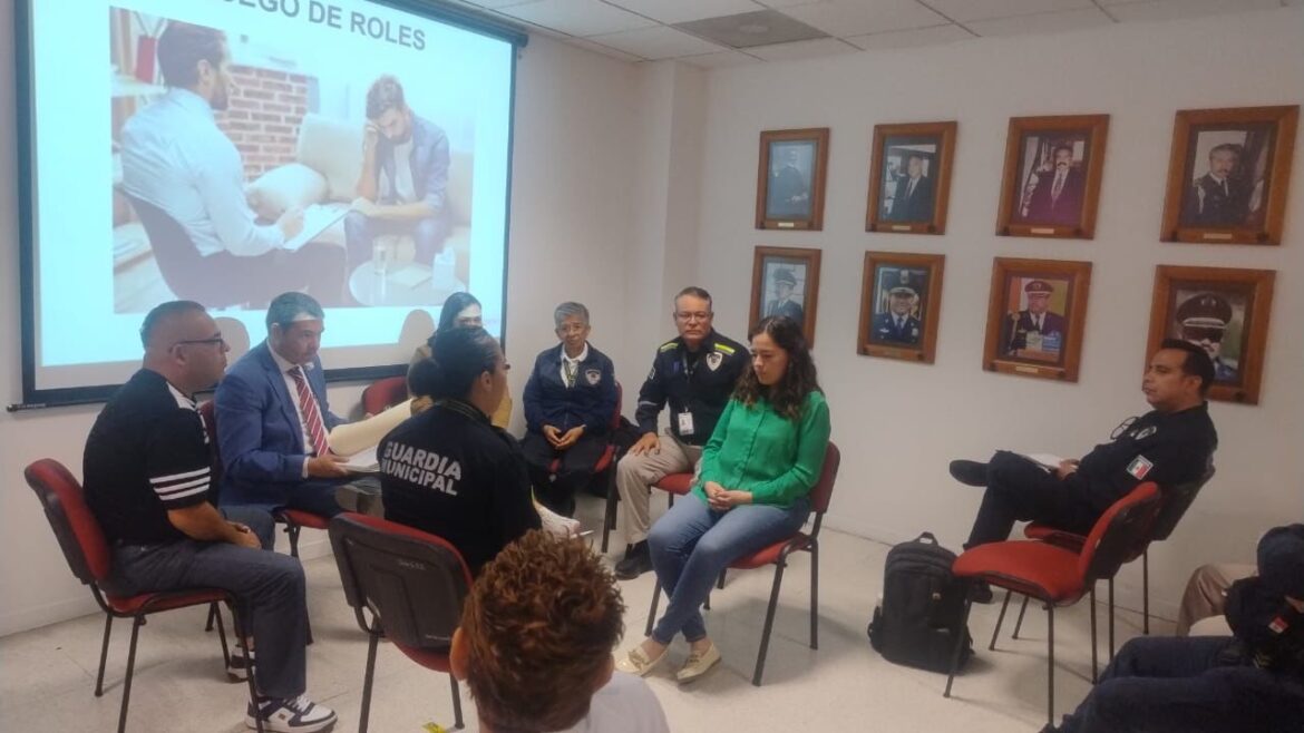 DIF Municipal capacita a personal de la SSPC Capitalina en prevención del suicidio
