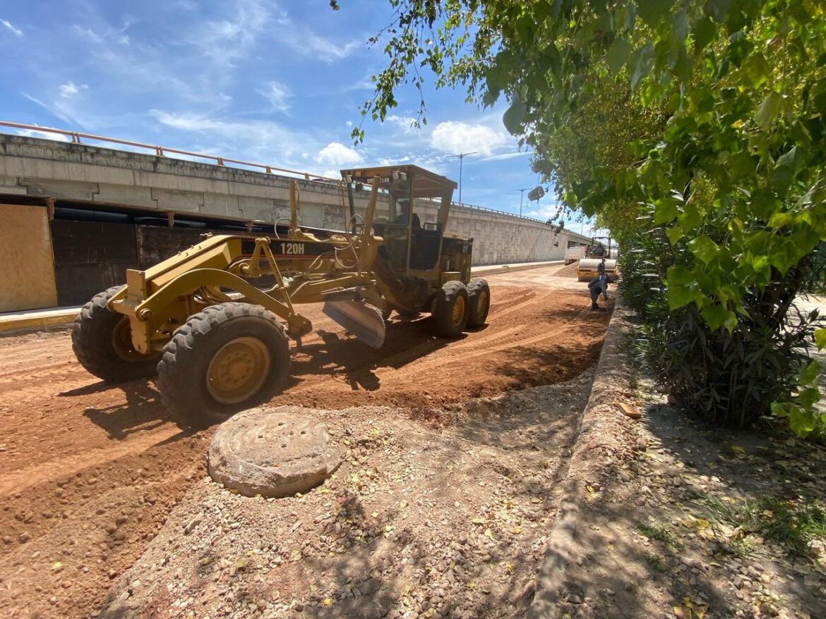 Gobierno de la Capital avanza en la obra integral en lateral sur de Salvador Nava