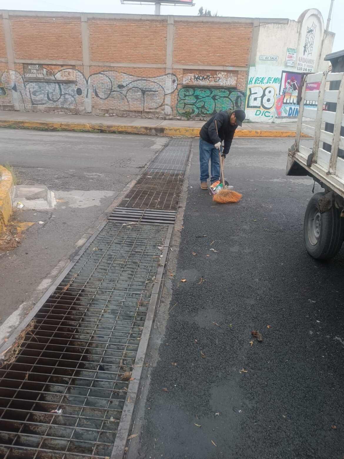 Continúan las acciones del Gobierno Municipal para evitar inundaciones