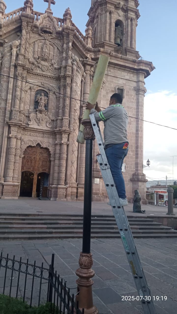 Gobierno de la Capital intensifica mantenimiento de alumbrado público para mayor seguridad y visibilidad