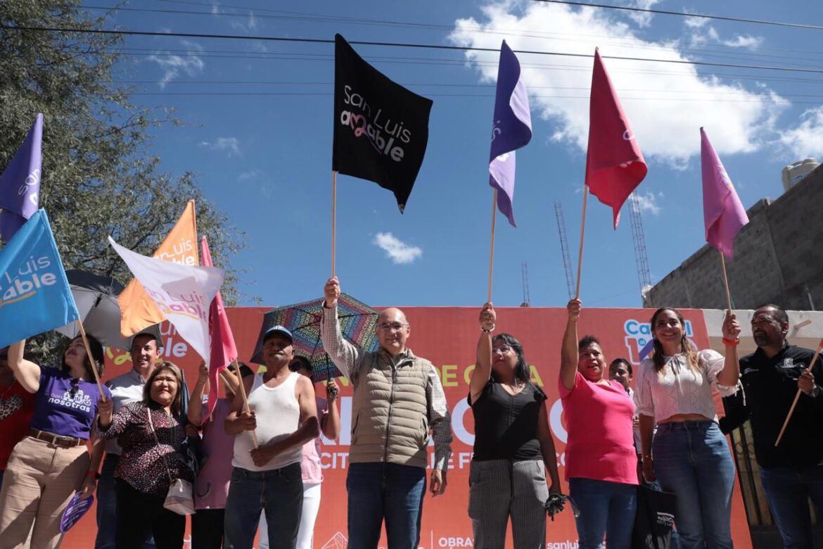 Nueva vialidad en Mártires de la Revolución: Alcalde Galindo arranca la obra