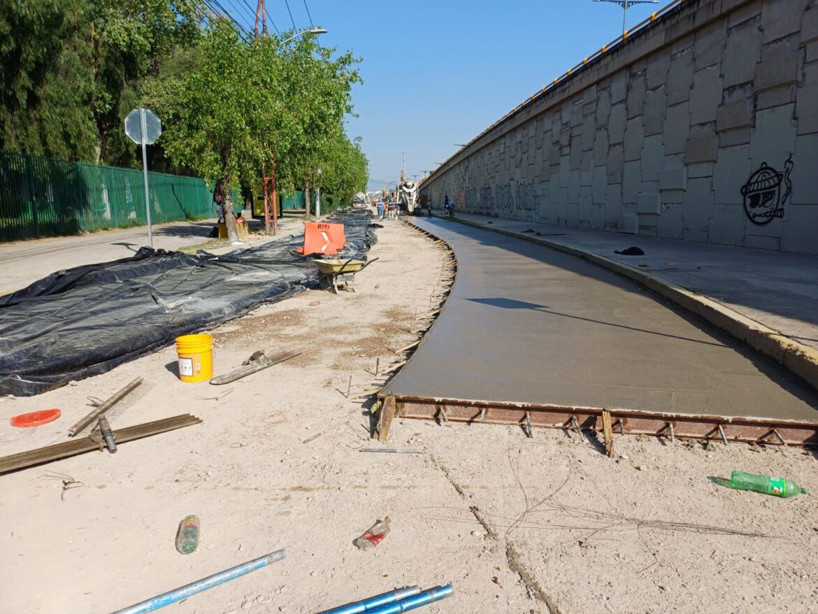 Gobierno de la Capital avanza en la rehabilitación integral de la lateral sur de Salvador Nava Martínez