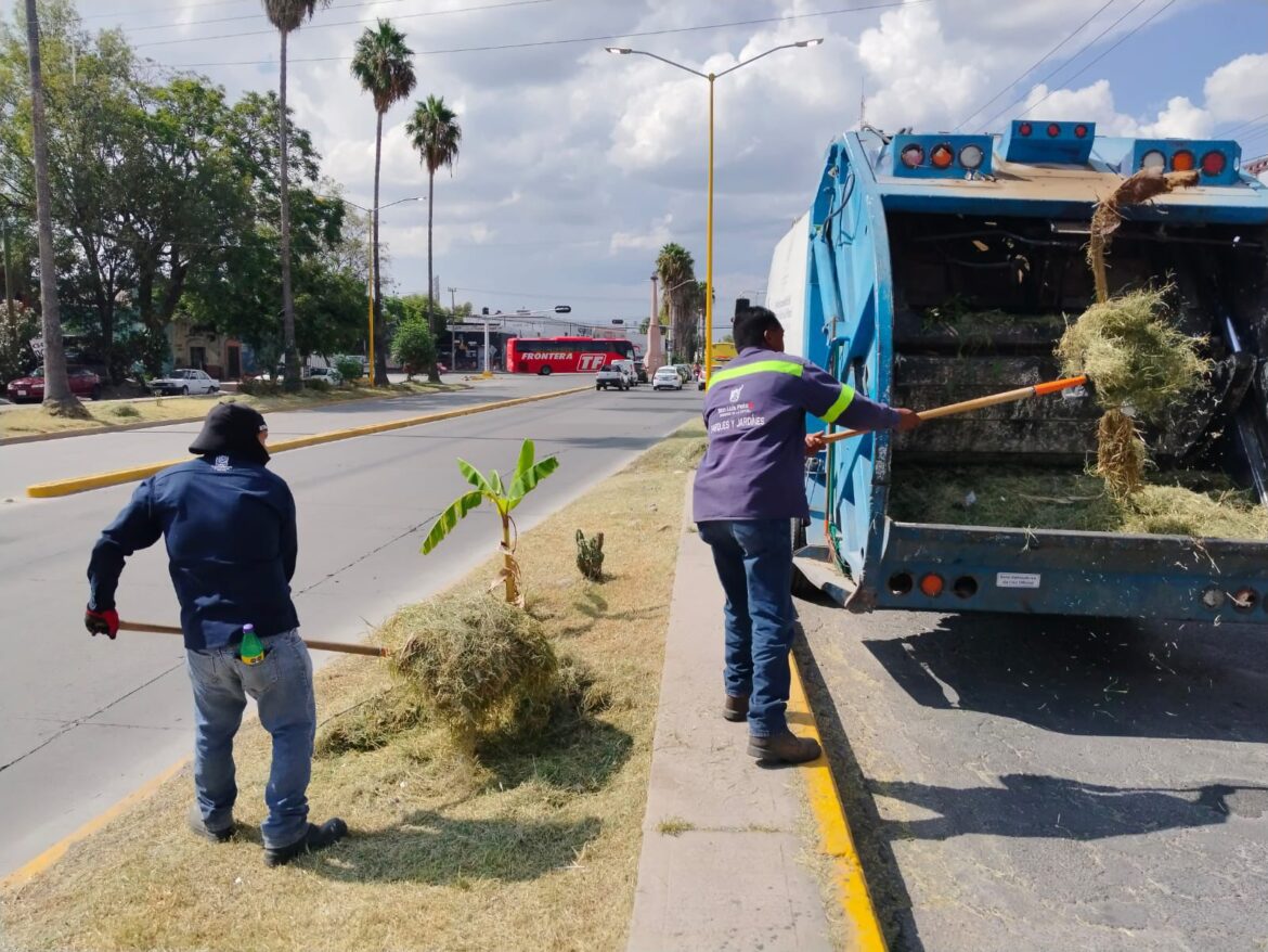 Mejoran imagen urbana con mantenimiento y seguridad vial