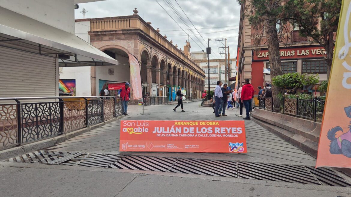 Policía Vial habilita dispositivo vial por obras de rehabilitación en calle Julián de los Reyes